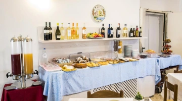 Buffet della colazione continentale