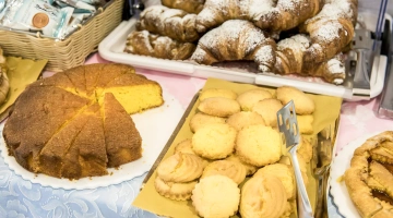 Opzioni dolci della colazione