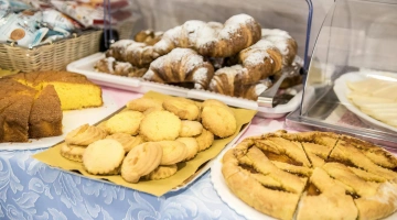 Opzioni dolci della colazione