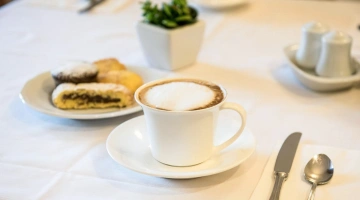 Caffetteria espressa a colazione