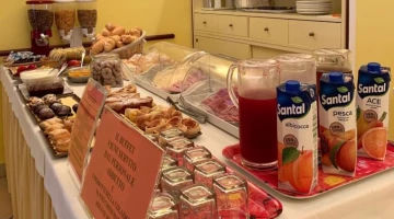 Kontinentales Frühstücksbuffet