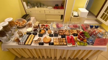 Kontinentales Frühstücksbuffet