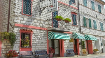 External facade of the hotel