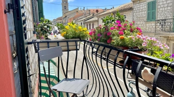 Private balcony in the room