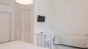 Camera matrimoniale con terzo letto