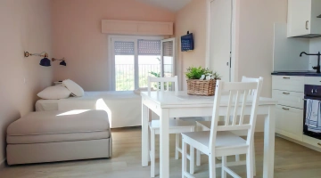 Cucina attrezzata in appartamento