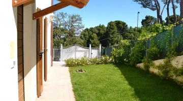 Giardino del bed and breakfast