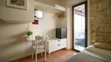 Room with private balcony
