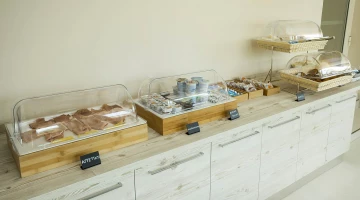 Buffet della colazione continentale