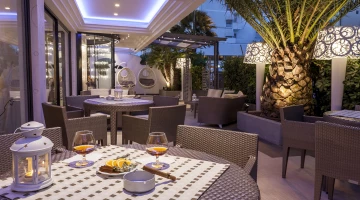 Dettaglio esterno hotel