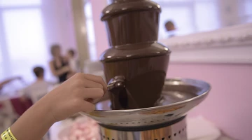 Fontana di cioccolata