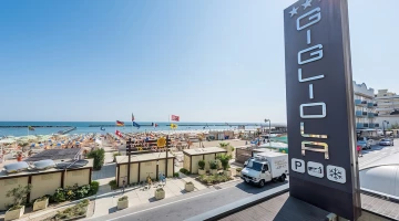 Vue mer depuis la chambre