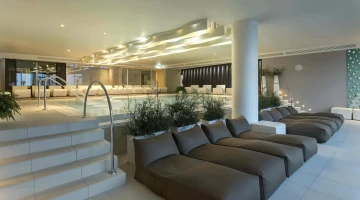 Relaxation area of the wellness centre
