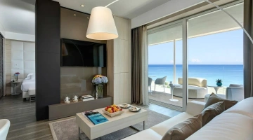 Espace de vie de la suite Prestige