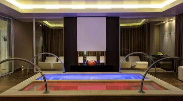 Détails intérieurs du spa Almablu