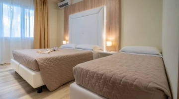 Chambre triple romantique