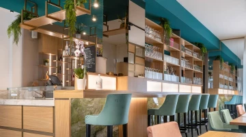 Coin salon et boissons