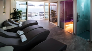 Zona relax dell'area benessere