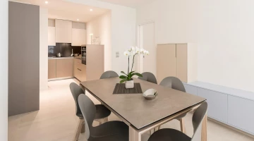 Stay in a Four-Room Apartment