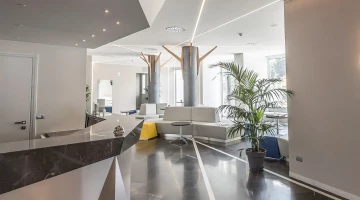 Reception is a common area