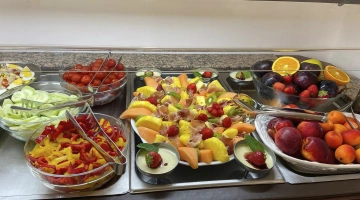 Buffet de fruits et légumes