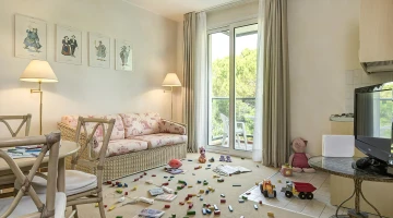 Espace de vie dans la salle familiale
