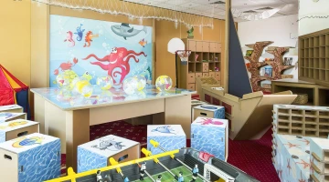 Aire de jeux intérieure