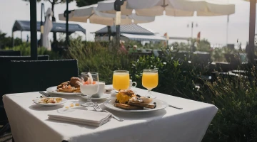 Breakfast on the terrace