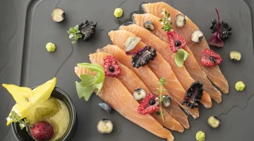 Plat à base de poisson