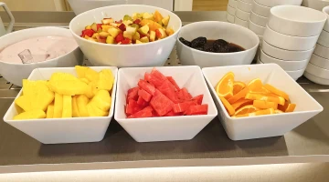 Fresh fruit buffet