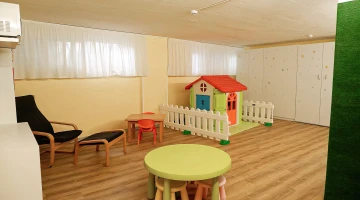 Indoor games room