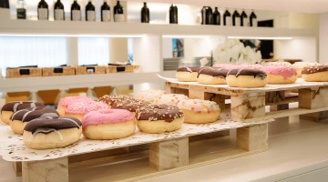 Buffet donuts