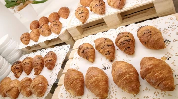 Croissants for breakfast