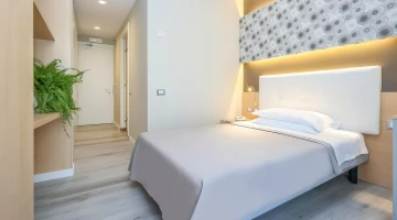Room with modern furnishings