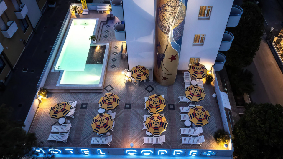 Sun terrace with swimming pool