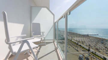 Balcon avec vue mer