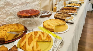 Hausgemachte Kuchen zum Frühstück