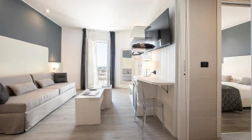 Zimmer mit privatem Wohnzimmer