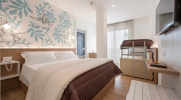 Chambre double exclusive avec vue sur la mer