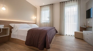 Chambre double avec TV et téléphone