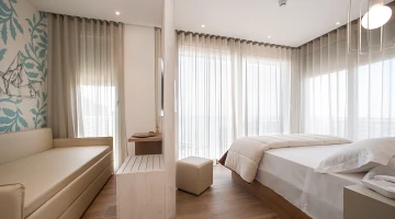 Chambre double exclusive avec vue sur la mer