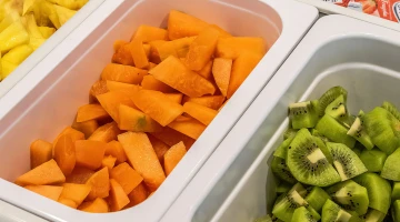 Fruits frais pour le petit déjeuner