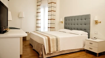 Chambre double de luxe avec télévision