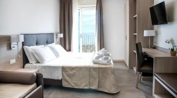 Deluxe Doppelzimmer mit Meerblick