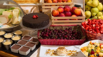 Auswahl an Desserts