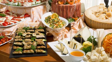 Antipasti vom Buffet