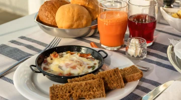 Große Auswahl an Eiern zum Frühstück