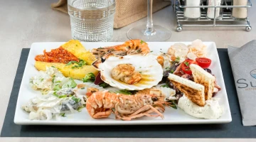 Seafood appetizers