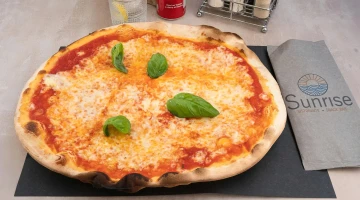 Homemade pizza