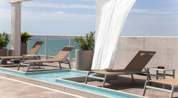 Terrazzo solarium
